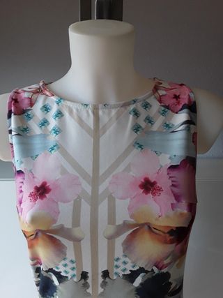 Vestido Smash Talla M Estampado Floral