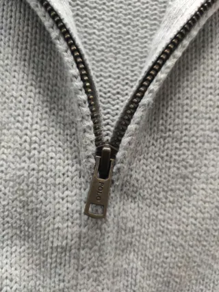 Polo Ralph Lauren Sudadera Gris Talla M 10-12 año