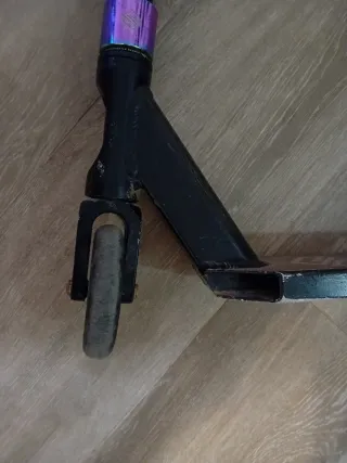 Patinete de trucos negro