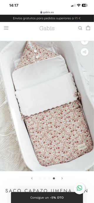 Sacco Fasciatoio Gabis a Fiori