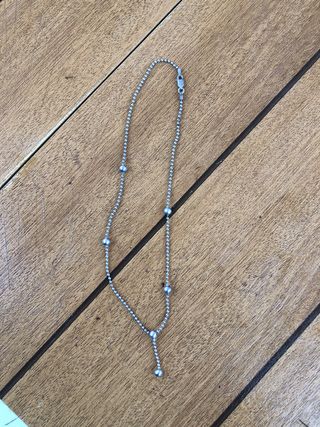 Cadena de plata con colgante
