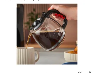 Cafetera Russell Hobbs Negra