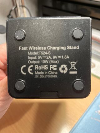 CHOETECH Cargador Inalámbrico Sobremesa