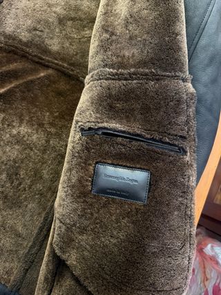 Chaquetón de cordero mongolia