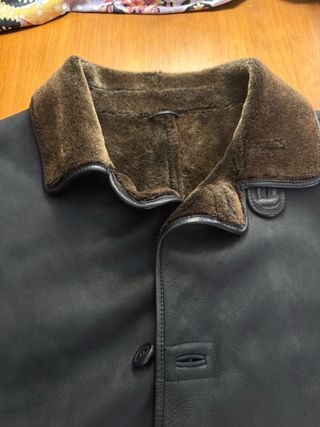 Chaquetón de cordero mongolia