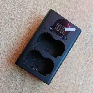 Carregador Duplo Baterias Fujifilm NP-W235