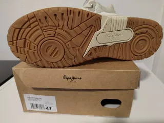 Zapatillas Pepe Jeans Beige/Blanco Talla 41