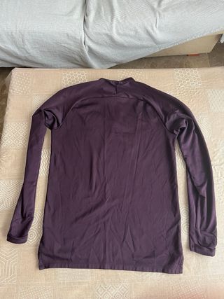 Sudadera AS Roma Media Cremallera Nike Morado