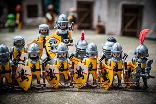 Playmobil Ref. 4871 4867 4874 4865 Caballeros 2