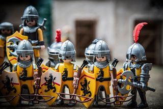 Playmobil Ref. 4871 4867 4874 4865 Caballeros 2