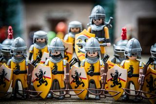 Playmobil Ref. 4871 4867 4874 4865 Caballeros 2