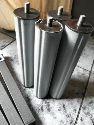 Patas redondas para somier metálicas