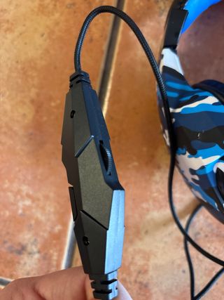 Auriculares Gaming PS4 Camuflaje Azul