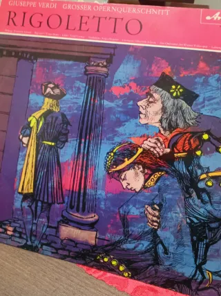 Vinilo LP Rigoletto Giuseppe Verdi