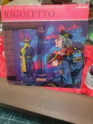 Vinilo LP Rigoletto Giuseppe Verdi