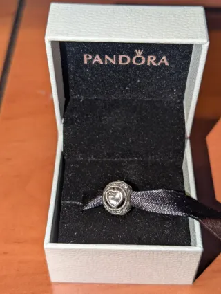 Charm Pandora Corazón Plata Original