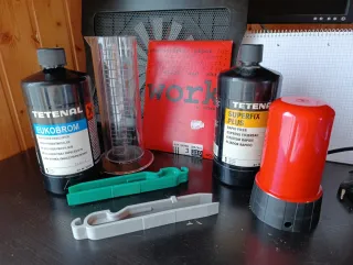 Kit revelado fotográfico