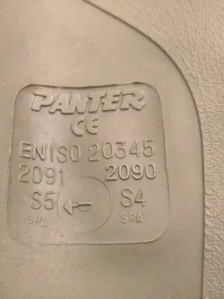 Botas de agua seguridad PANTER verdes