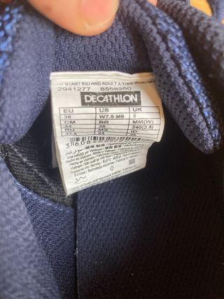 Zapatillas clavos Decathlon ATSTAR T38