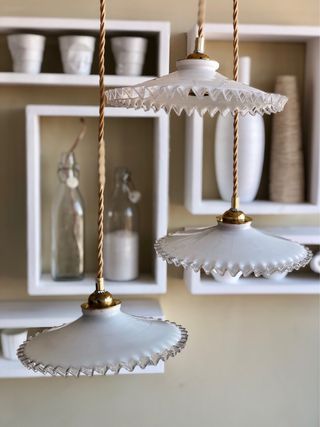 Lampada a sospensione vintage