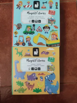 2 Libri Magneti Janod Magnéti'stories