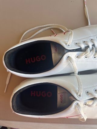 Zapatillas Hugo Boss Blancas Elegantes