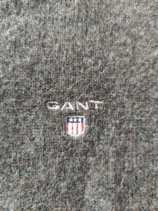 Jersey Gant Marrón Talla L 134-140 (9-10años)