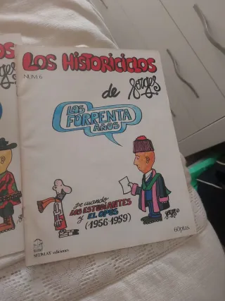 Revistas cómics los Historiciclos.
