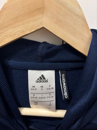 Sudadera Oficial Valencia CF Adidas Azul Naranja