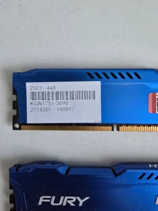 Pack 4x8GB RAM HyperX DDR3 1600MHz (32GB)