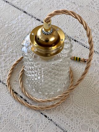 Lampada a sospensione vintage