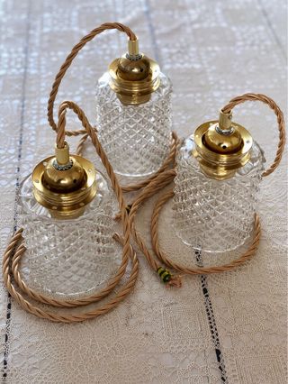 Lampada a sospensione vintage