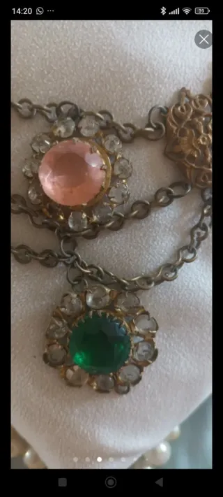 Collar Art Deco Antiguo Años 1900