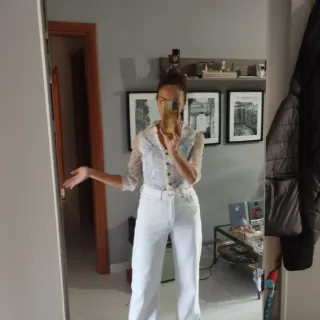 Jeans ampi H&M+Save the Queen top omaggio S