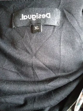 Vestido Largo Desigual Talla XL Multicolor