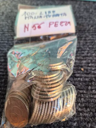100 Lire Italia Turrita N 56 Pezzi