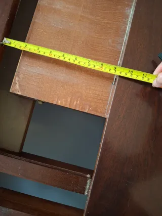 Mesa de comedor extensible de madera