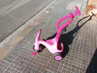 Bicicleta infantil rosa