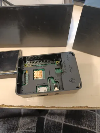 Raspberry 3 model b con Display 480x320