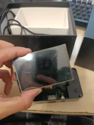 Raspberry 3 model b con Display 480x320