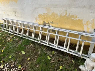 Escalera aluminio 3 tramos de 9 metros