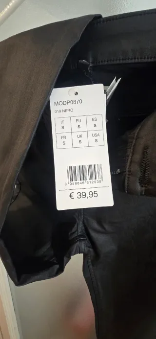 Pantalón Wet Look Calzedonia Talla S