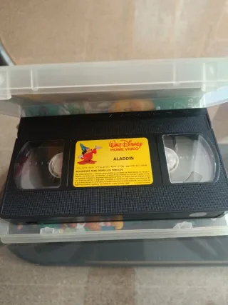 VHS Aladdin Los Clásicos Disney Español