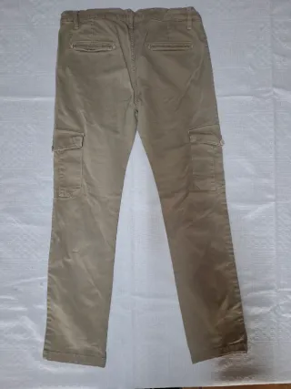 Pantaloni cargo beige
