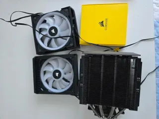 Dissipatore CPU Corsair A500 + 2x LL120 RGB