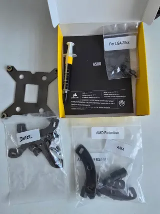 Dissipatore CPU Corsair A500 + 2x LL120 RGB