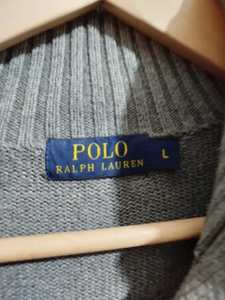Polo Ralph Lauren Maglione Cotone Grigio L