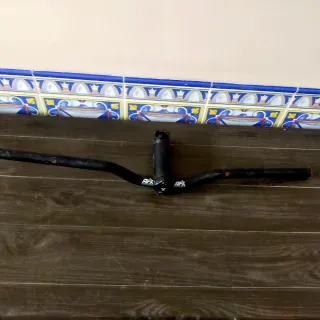 Manillar Bicicleta AFX Negro