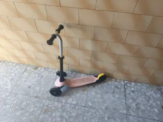 Patinete infantil 3 ruedas rosa