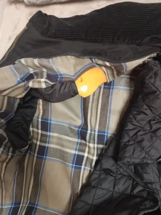 Chaqueta Belstaff, moto algodón encerado.